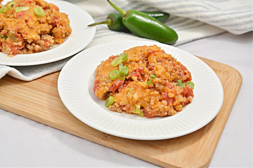 Keto Taco Rice Casserole Stylish Cravings