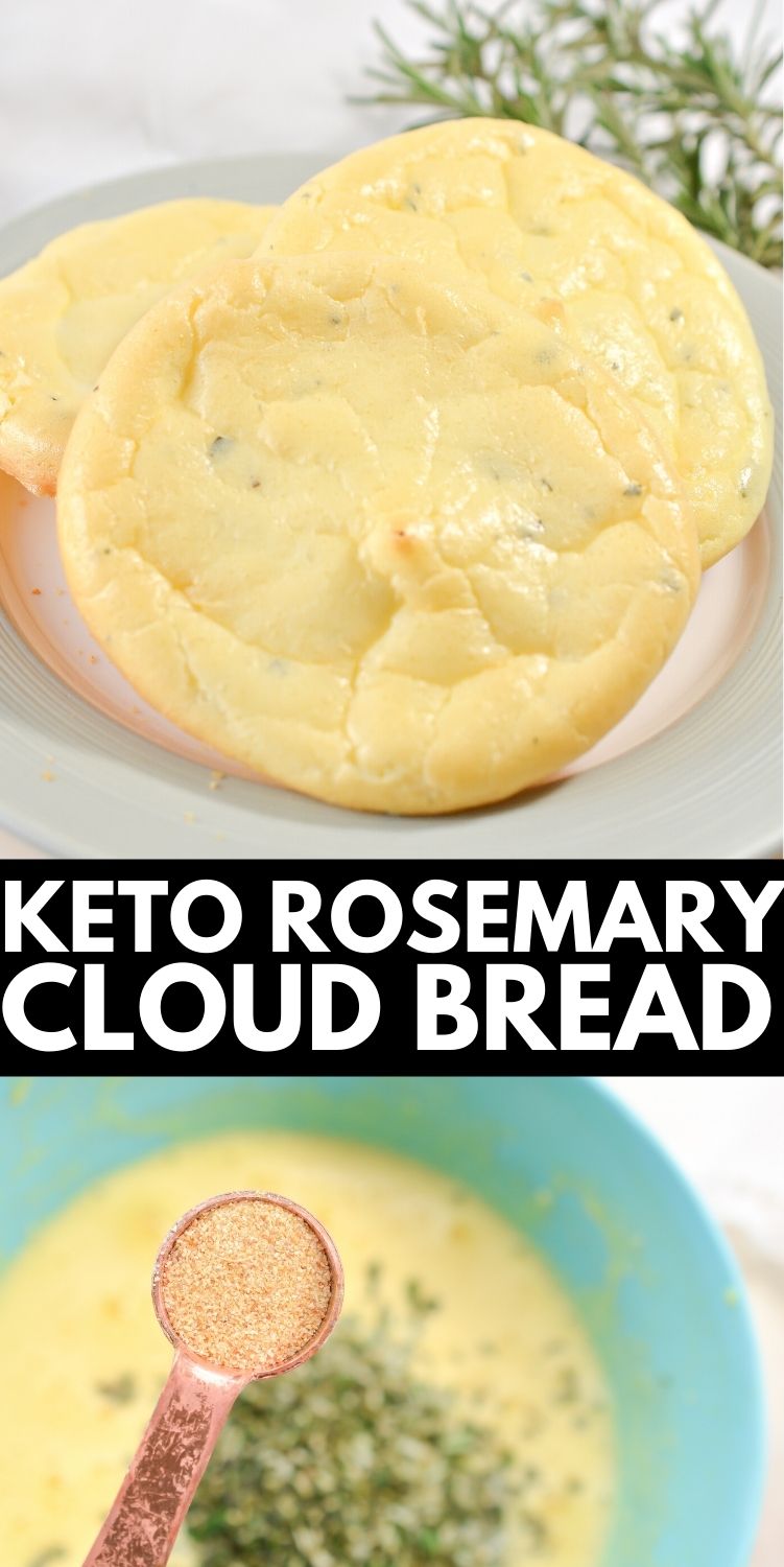 Keto Rosemary Cloud Bread