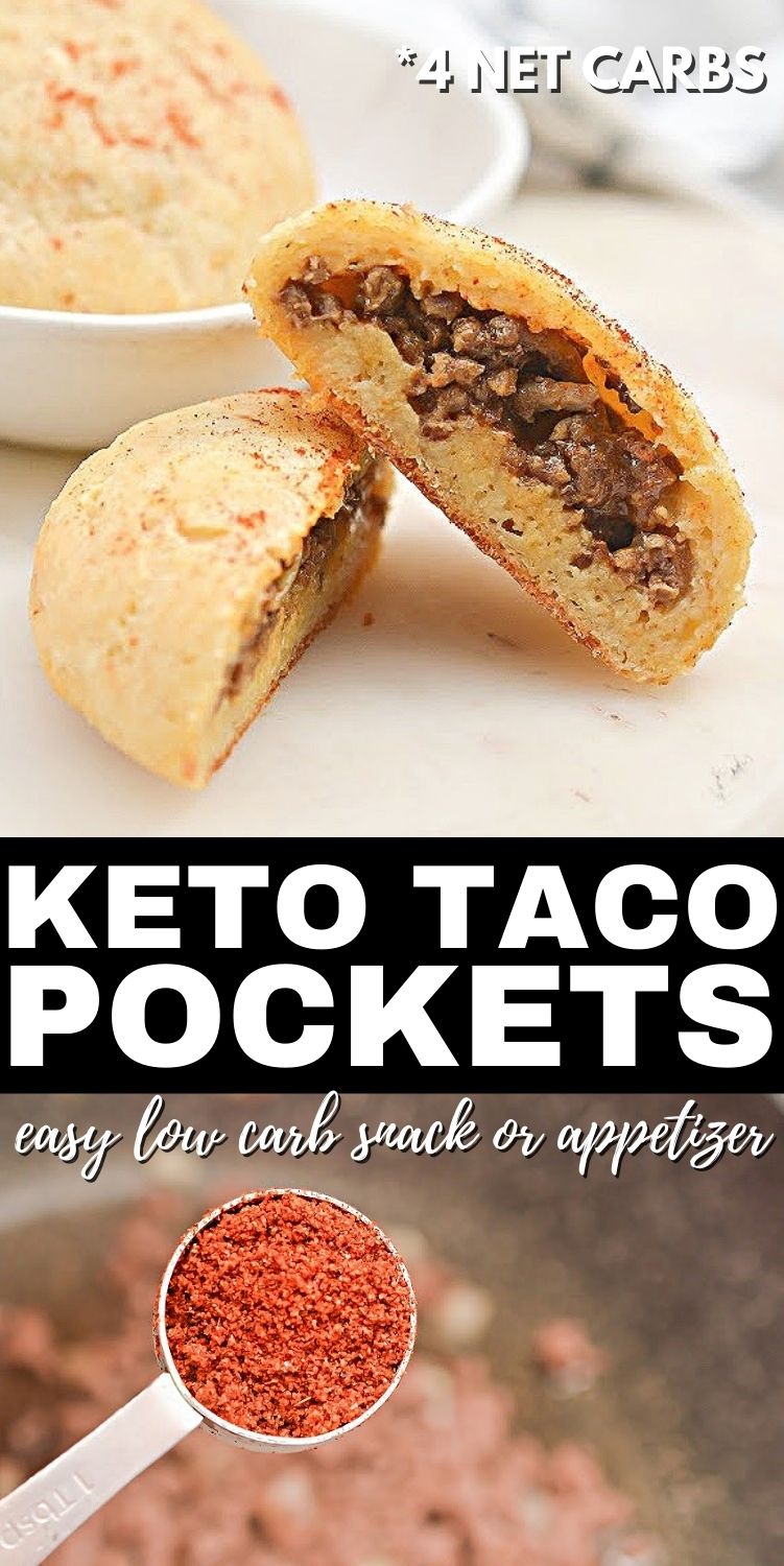 Keto Hot Pockets (Taco Bites)