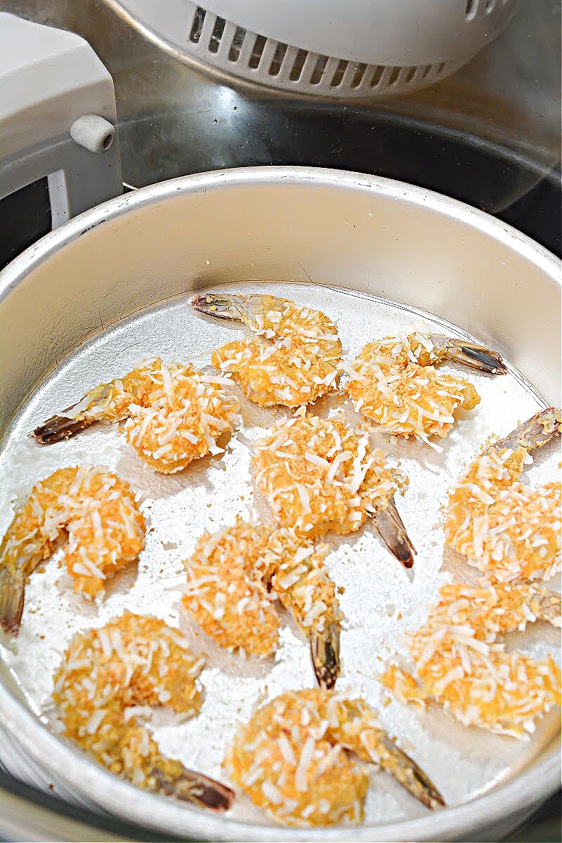 air fryer Coconut Shrimp