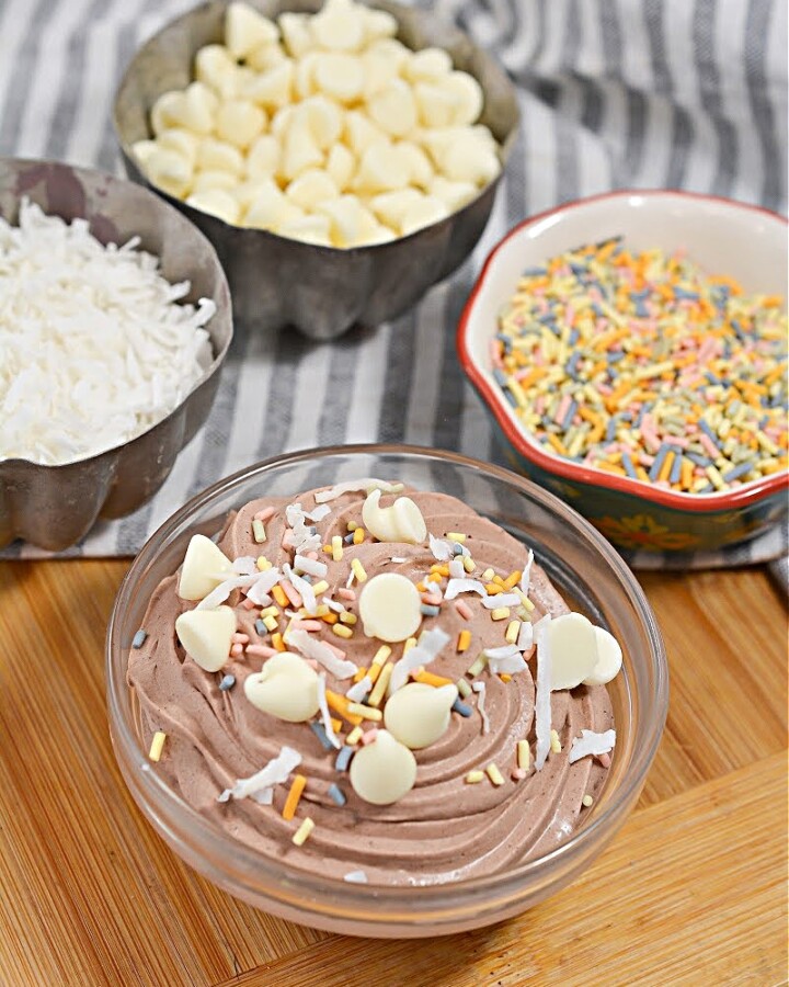 Keto Protein Chocolate Frosty