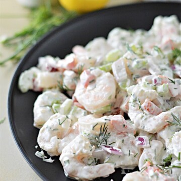 Keto Creamy Shrimp Salad