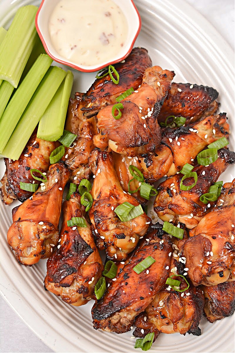 Keto Korean BBQ Chicken Wings