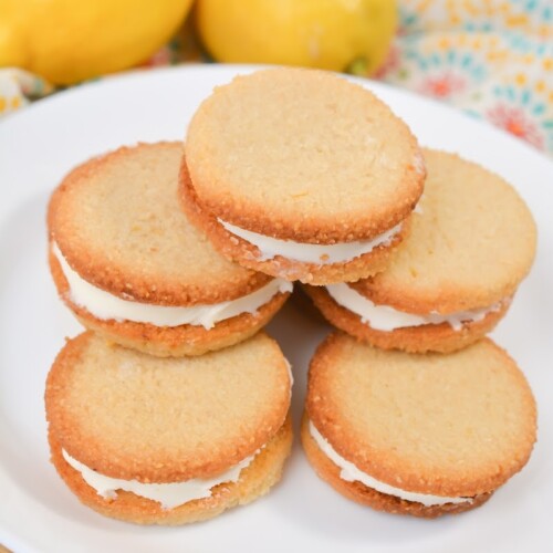 Keto Lemon Sandwich Cookies Only 2 Net Carbs Per Cookie!