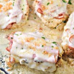 Keto Chicken Cordon Bleu Skillet