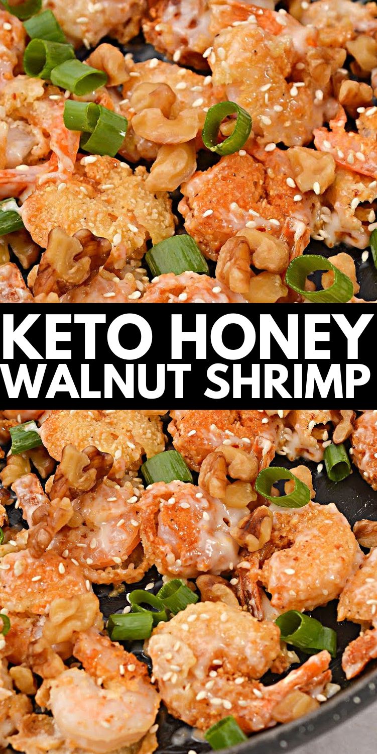 Keto Honey Walnut Shrimp