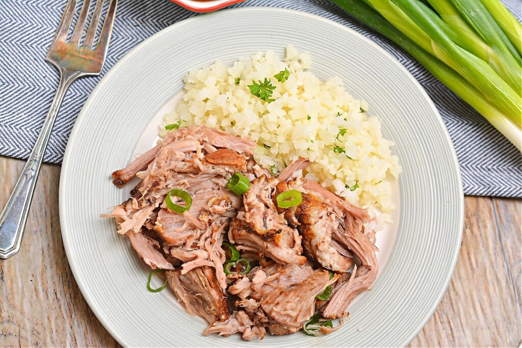 Keto Slow Cooker Pork Shoulder With Brown Sugar Rub