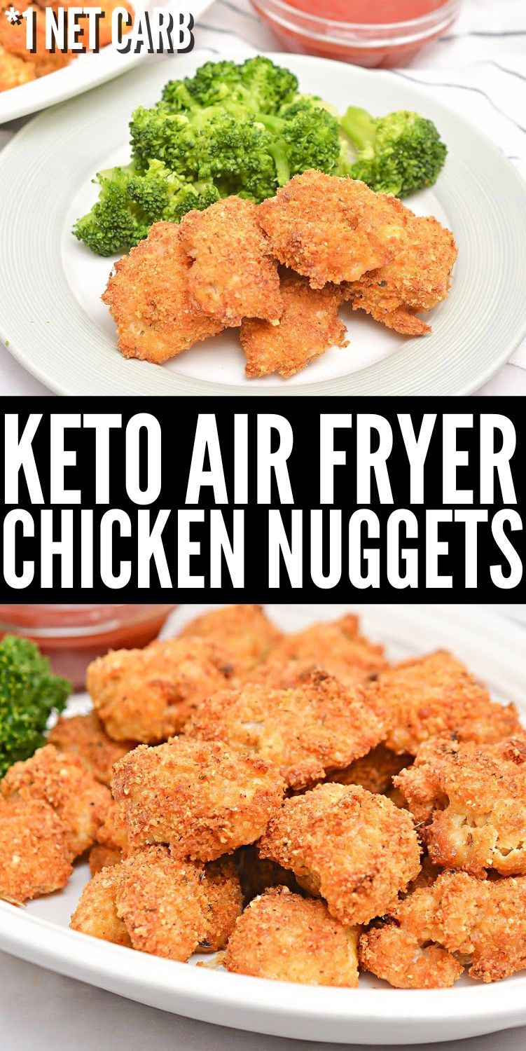 Keto Air Fryer Chicken Nuggets