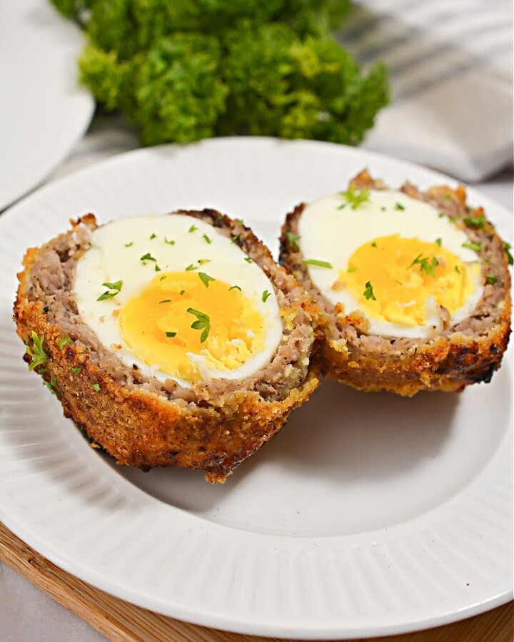 Keto Air Fryer Scotch Eggs