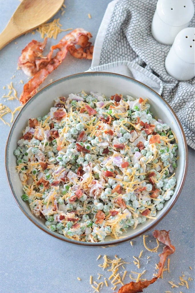 LowCarb Pea Salad The Perfect Family Dinner Side Dish