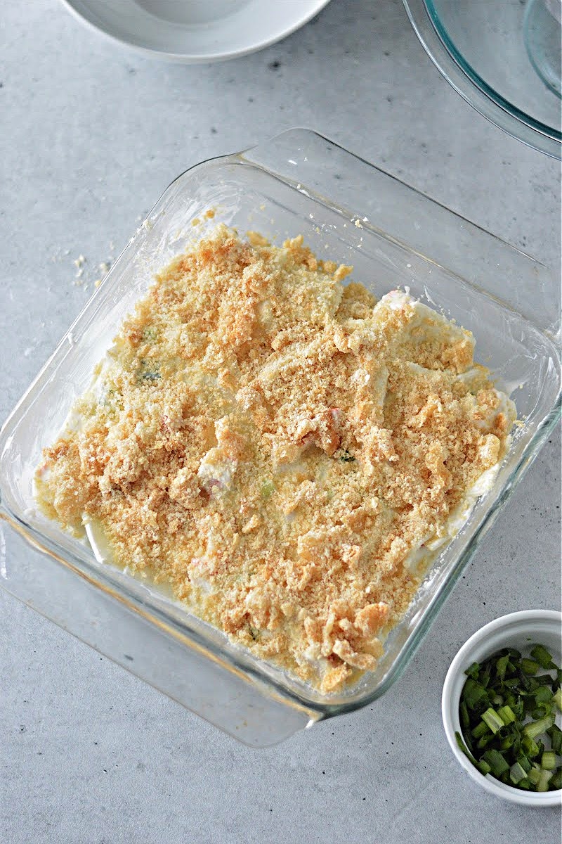 Keto Crab Rangoon Casserole