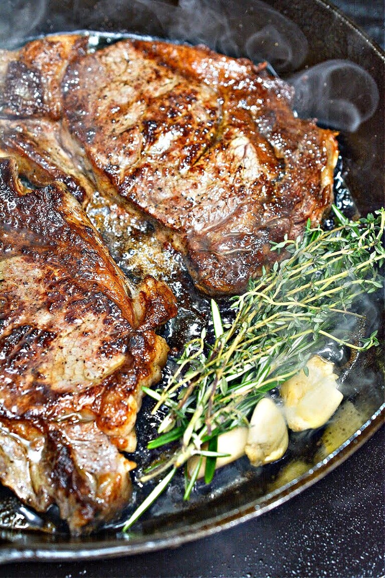 Keto Garlic Herb Ribeye Steak Ready In Just 15 Minutes