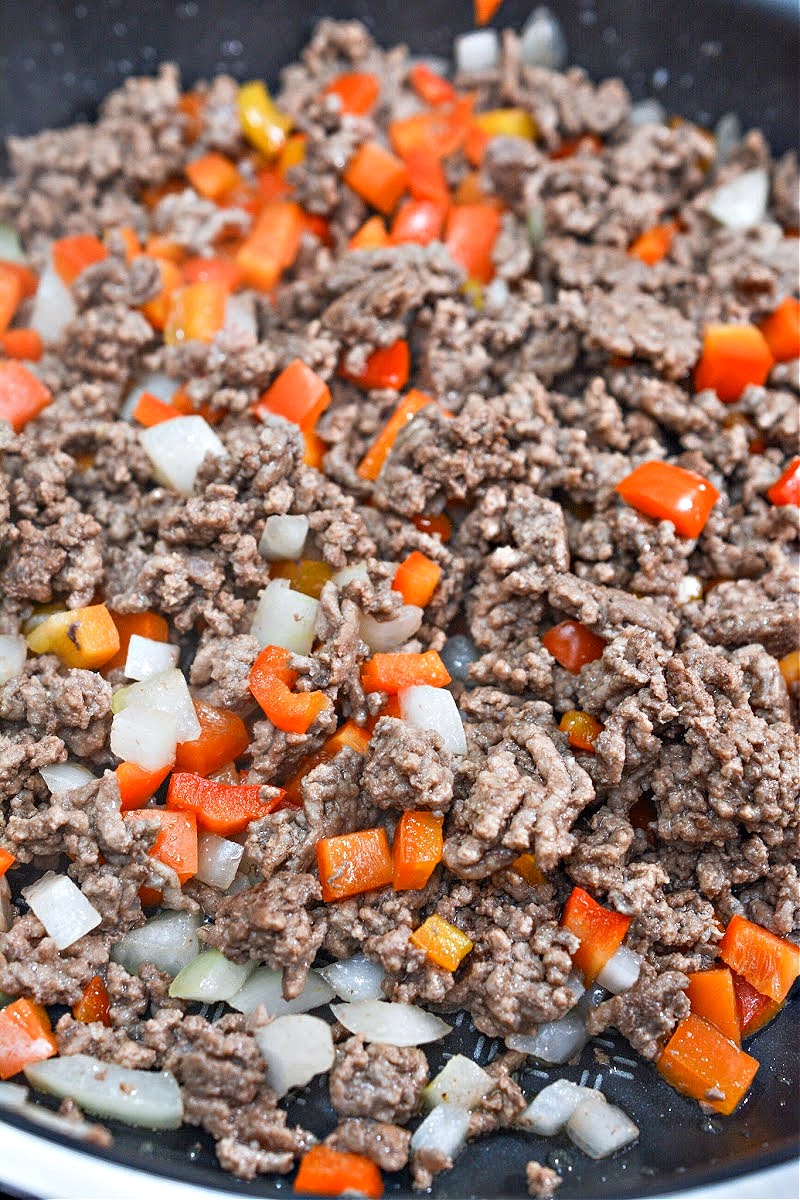 Keto Enchilada Casserole With Zoodles