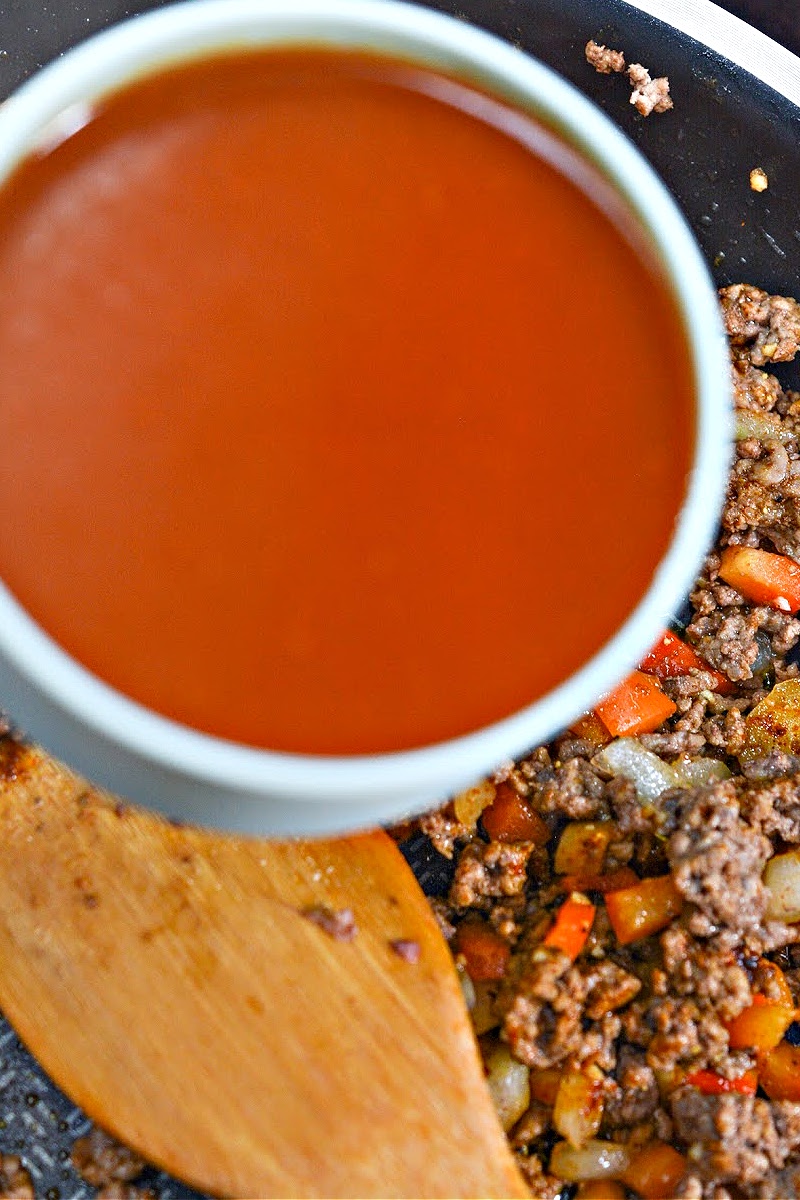 Keto Enchilada Casserole With Zoodles