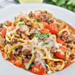 Keto Enchilada Casserole With Zoodles