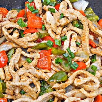 Keto Sweet and Sour Pork Skillet