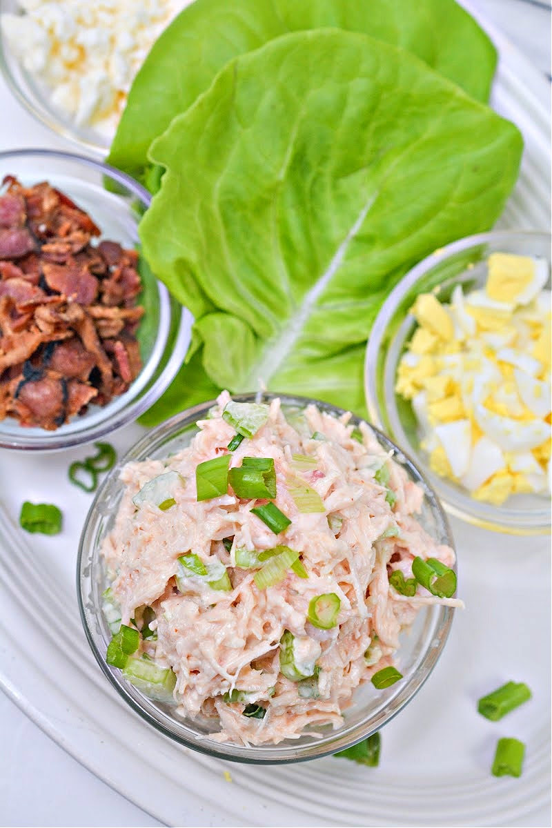 Keto Sweet and Spicy Canned Chicken Salad