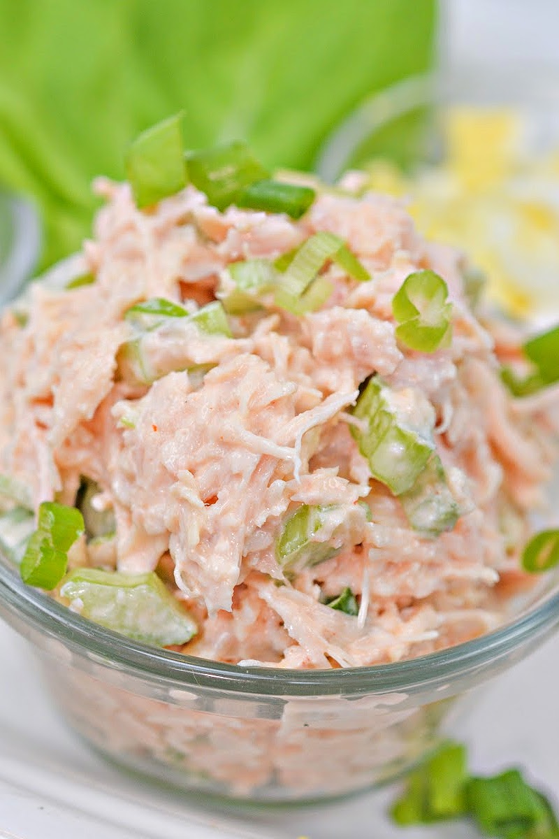 Keto Sweet and Spicy Canned Chicken Salad