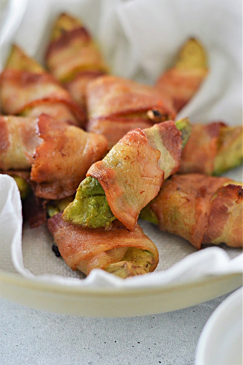 Keto Bacon Avocado Fries