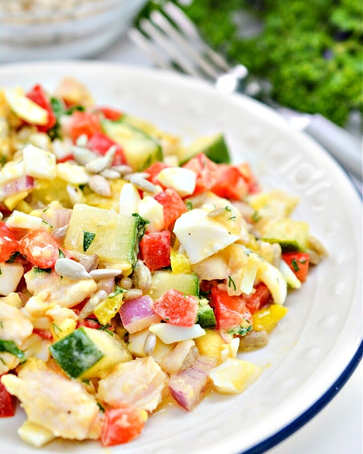 Keto TikTok Hot Girl Summer Chicken Salad