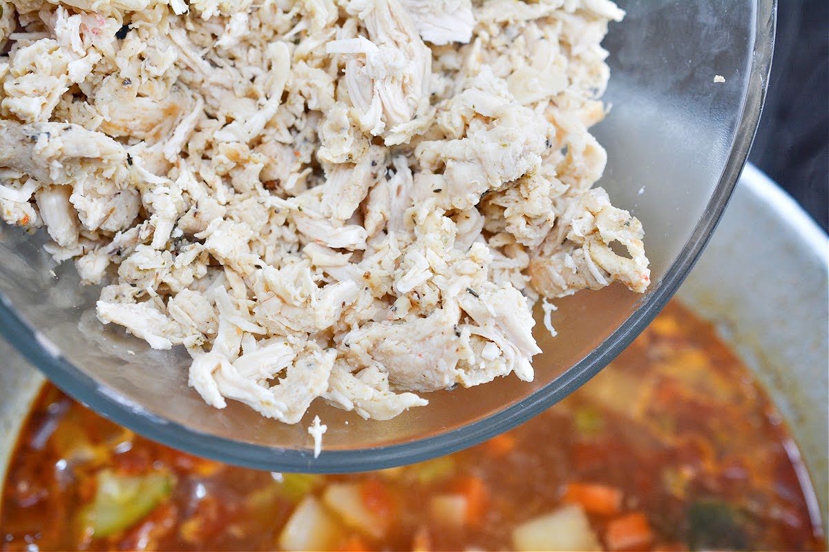 Low-Carb Chicken Caldo De Pollo