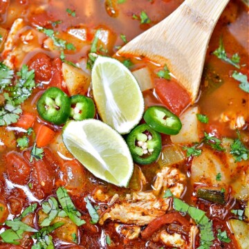Low-Carb Chicken Caldo De Pollo