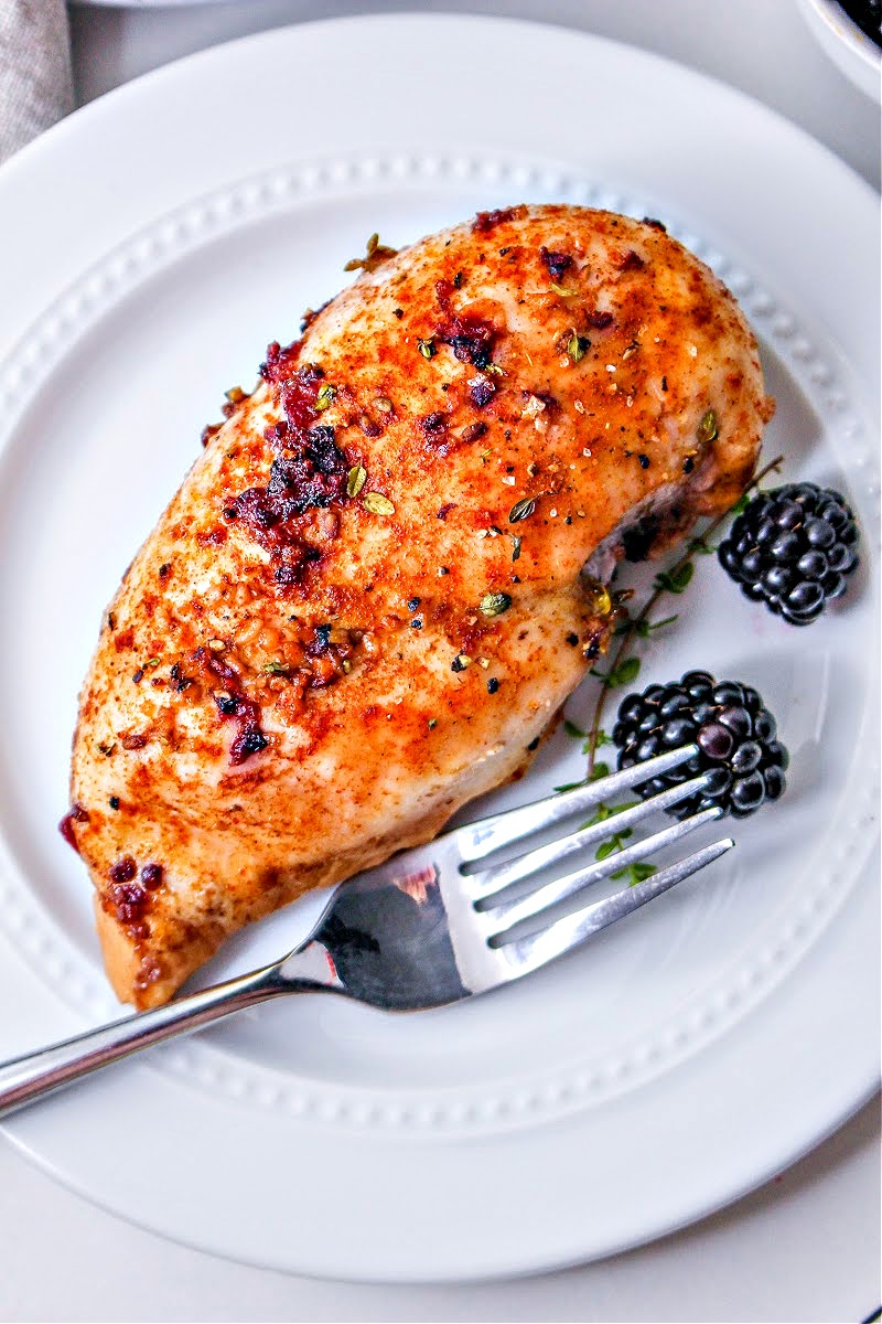 Low-Carb Blackberry Chicken-image