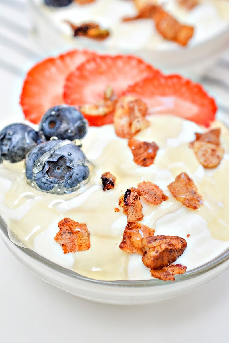 Keto Creamed Cottage Cheese with Honey