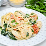 Keto Tuscan Shrimp