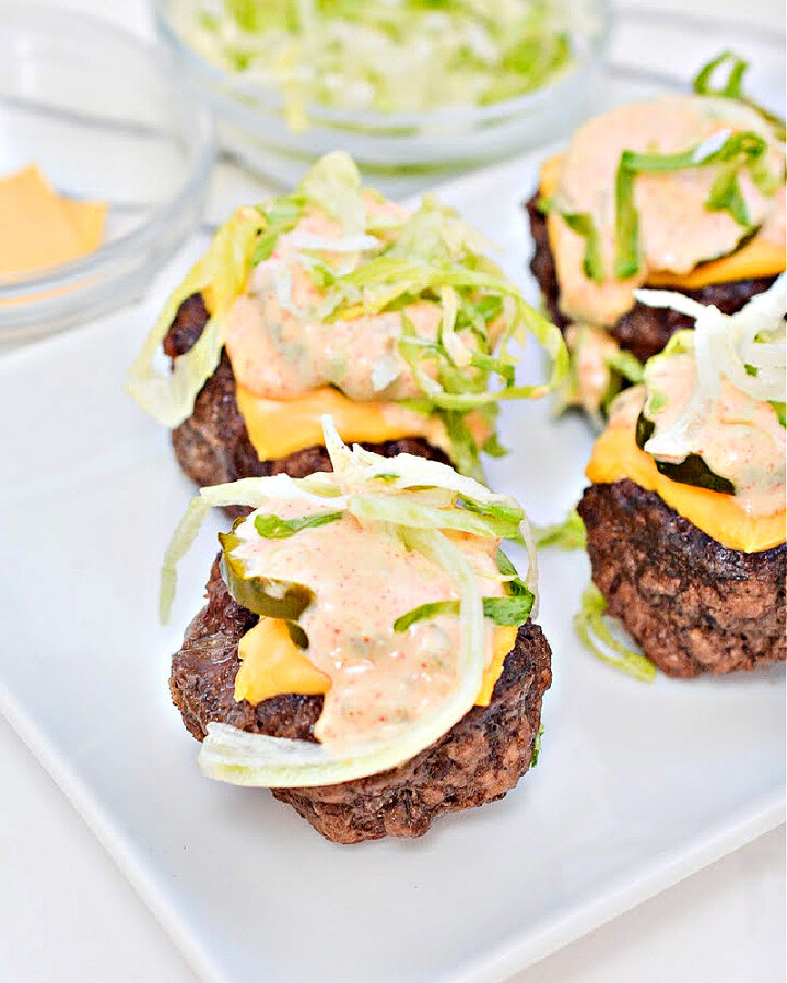 Keto Big Mac Bites