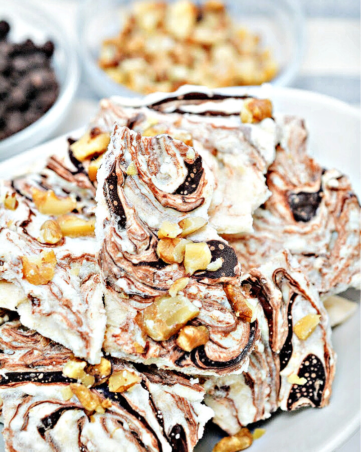 Keto Frozen Cottage Cheese Bark
