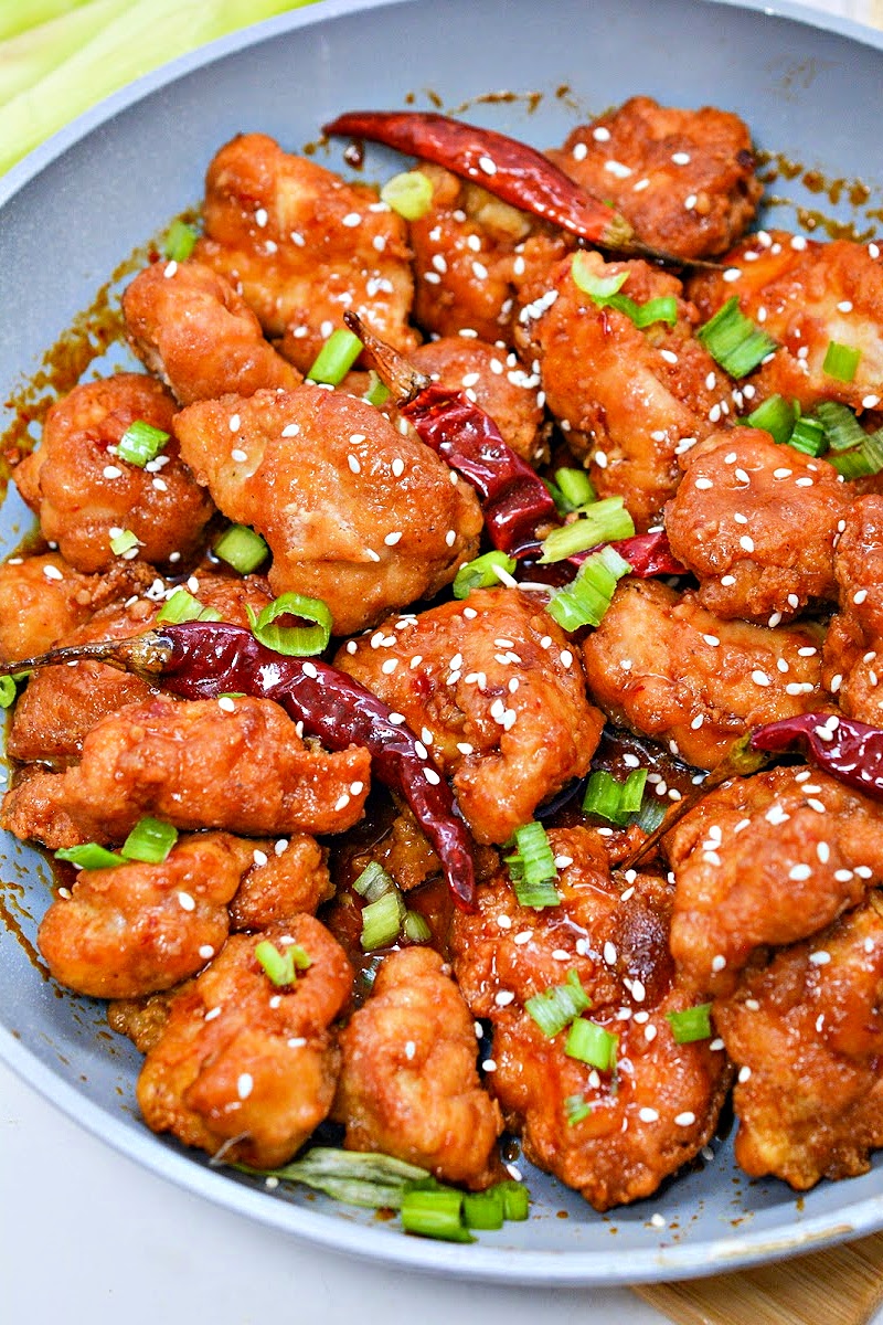 Keto Spicy General Tso Chicken