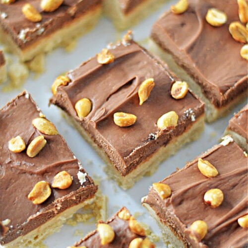 Keto No Bake Peanut Butter Cheesecake Bars