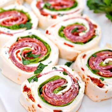 Keto Italian Pinwheels