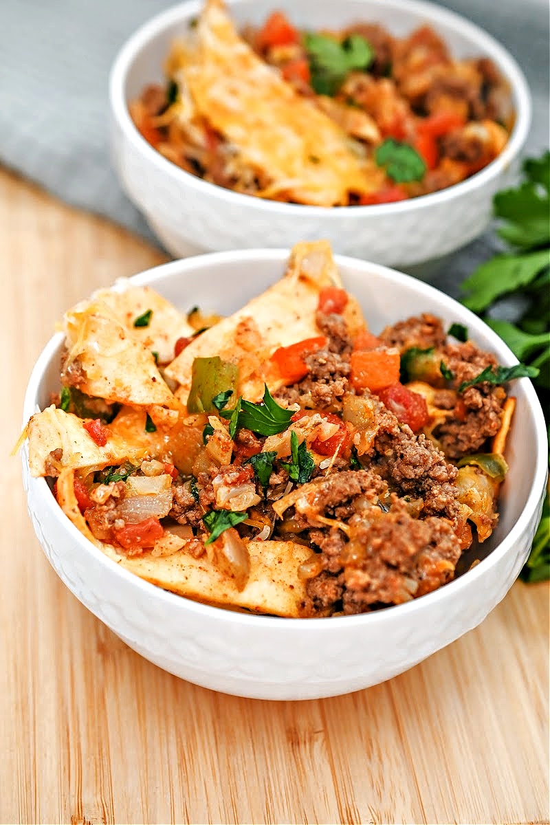 Keto Beef Burrito Skillet