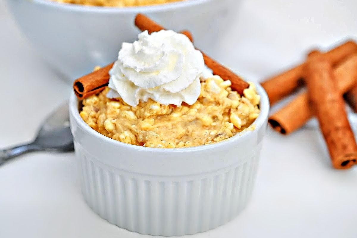 Keto Pumpkin Pudding With Cottage Cheese