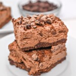 Low Carb No Bake Death By Chocolate Cheesecake Bars