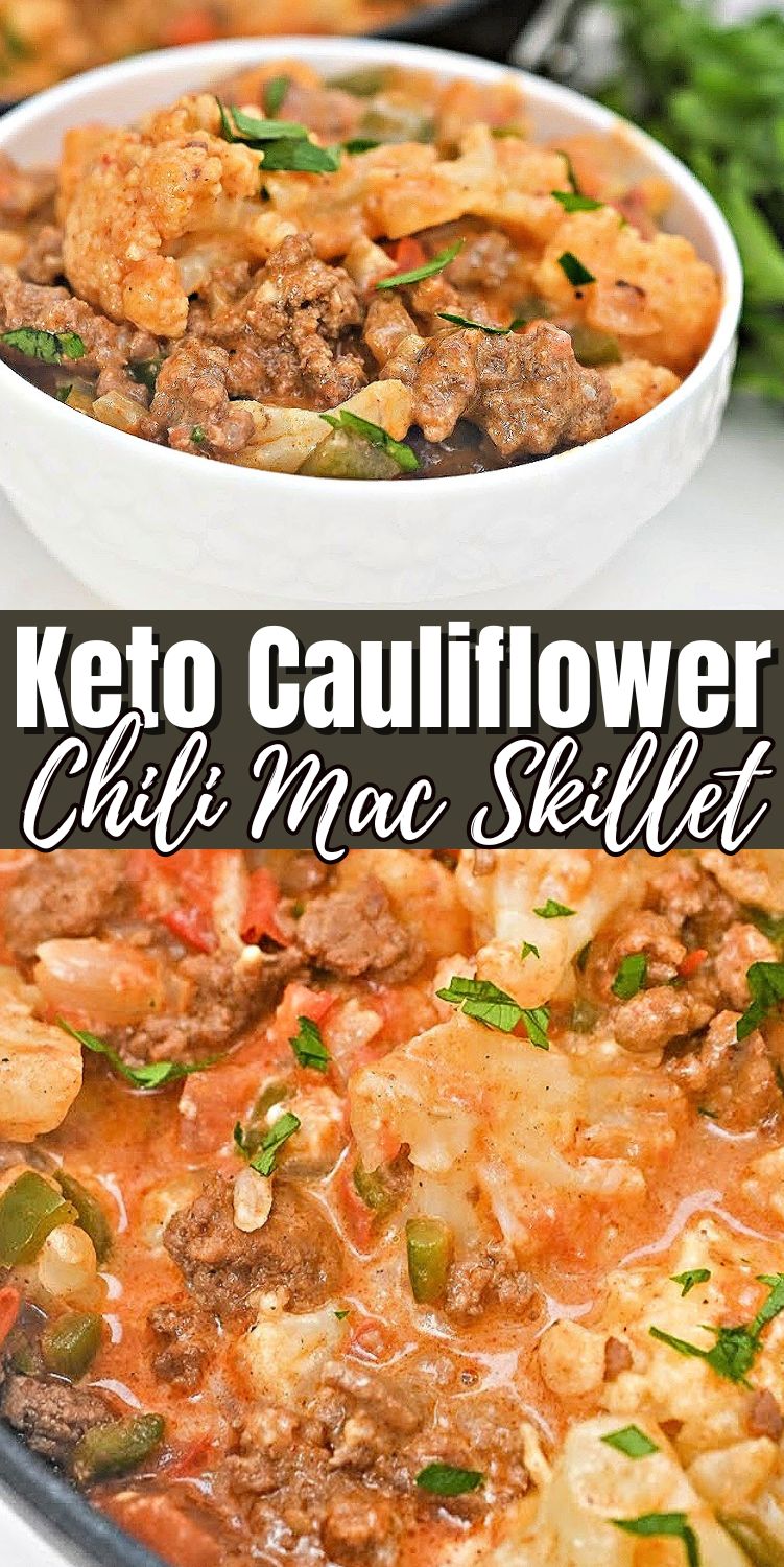 Keto Chili Mac Skillet