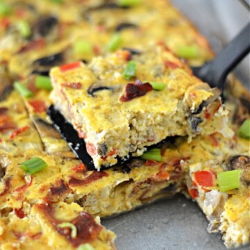 Low-Carb Cottage Cheese Egg Bake