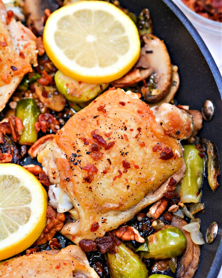 Keto Skillet Harvest Chicken