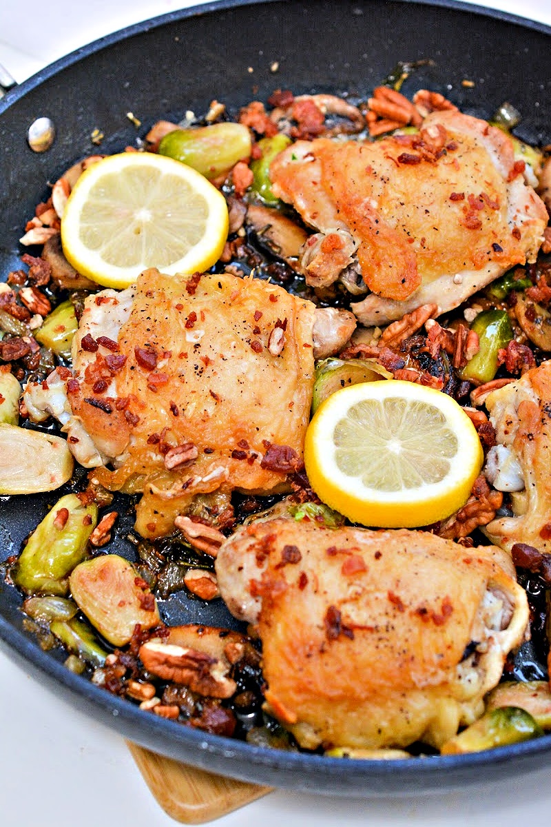 Keto Skillet Harvest Chicken
