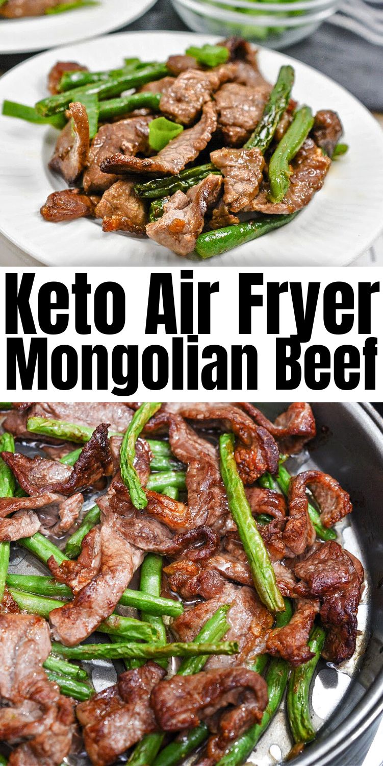 Keto Air Fryer Mongolian Beef