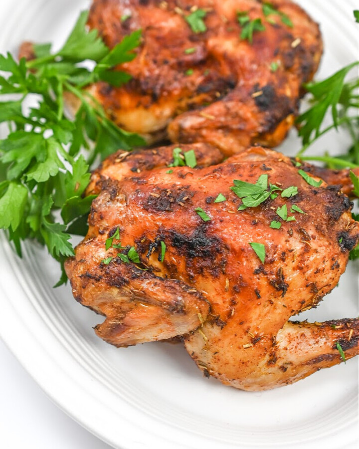 Keto Air Fryer Cornish Hens