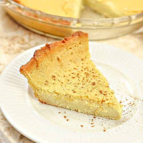Keto Custard Pie
