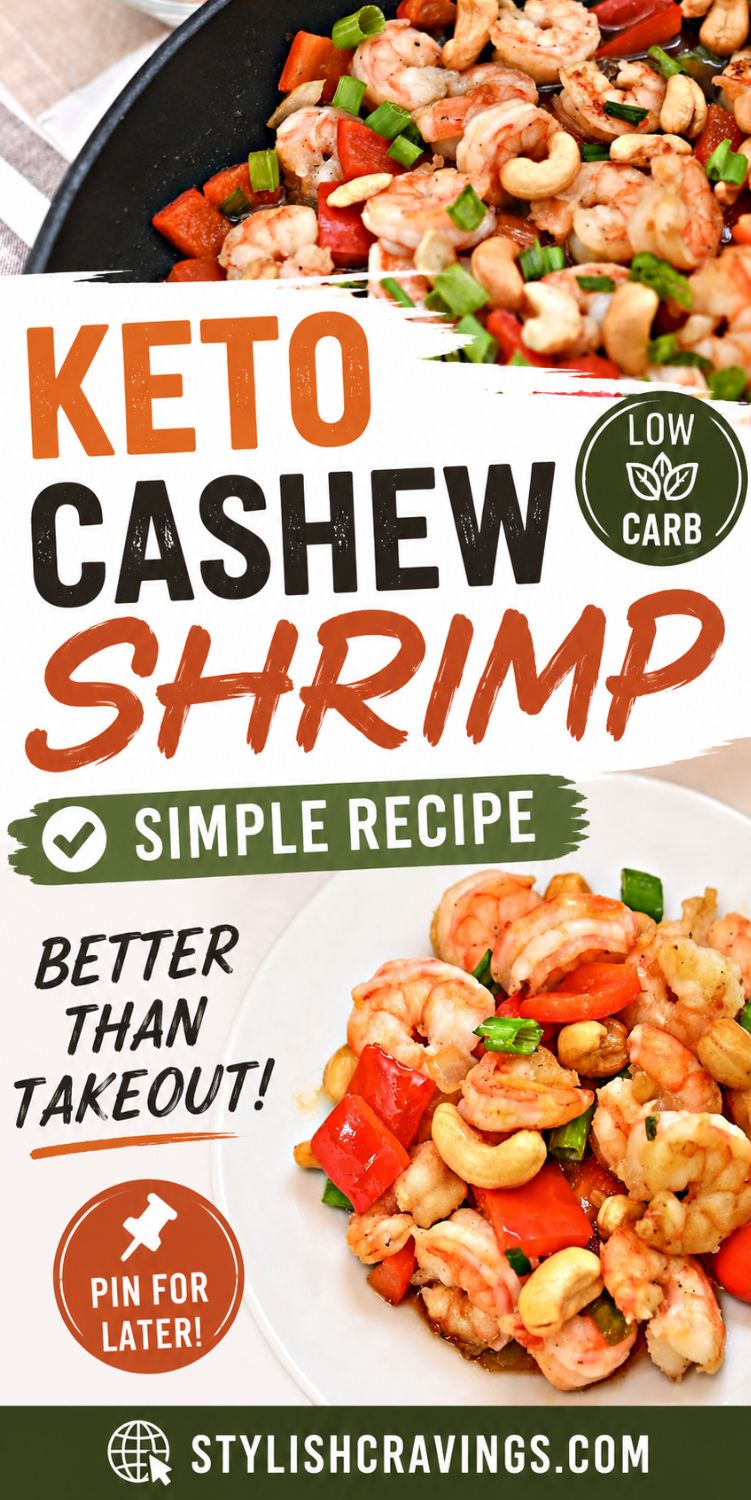 Keto Cashew Shrimp