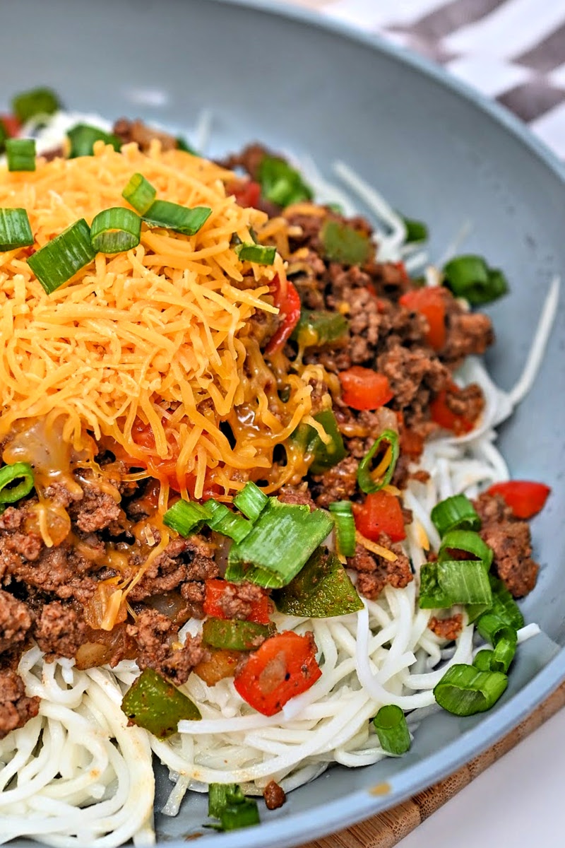 Keto Taco Spaghetti