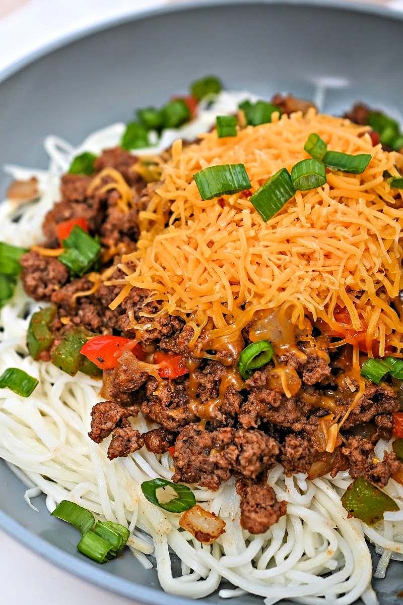Keto Taco Spaghetti