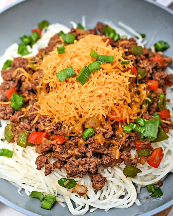 Keto Taco Spaghetti