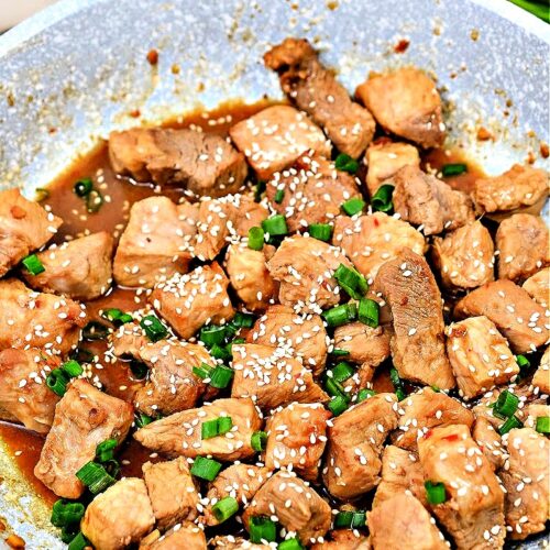 Keto Asian Sweet and Spicy Pork
