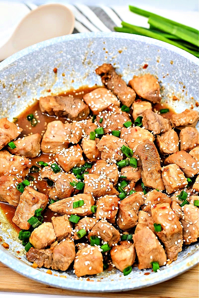 Keto Asian Sweet and Spicy Pork